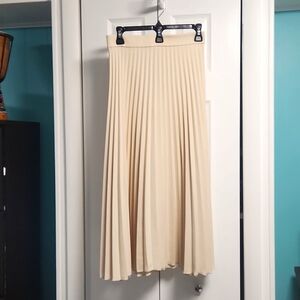 Women's Arket Pleated Midi Skirt 36